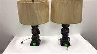 Pair of Oriental Lamps