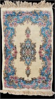 VINTAGE HAND KNOTTED WOOL CARPET