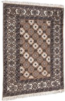 VINTAGE HAND KNOTTED WOOL CARPET