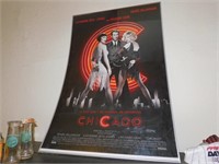 Chicago movie poster framed