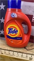 50 oz bottle of Tide Laundry Detergent