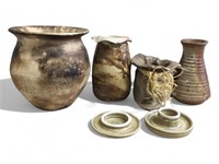 Handmade Pots, Candle older, Vases