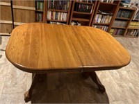 Solid Hardwood Dining Table w/Claw Feet