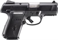 Ruger SR9C Compact Pistol, 9mm Luger, 17 Shot, NEW