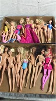 17 ASST. BARBIE DOLLS