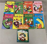Group of Vintage Disney Chip & Dale Comic Books