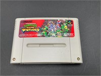 TMNT Mutant Warriors Super Famicon Japan Vid. Game