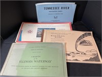 Waterway Navigation Map Lot Mississippi +