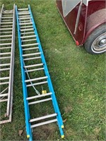 Werner 17' fiberglass ext ladder