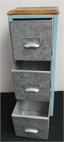 6 x 5 x 16.25 little metal cabinet with