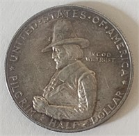 1920 Pilgrim Tercentenary Commem. Silver Half Dol.