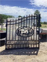 Two Unused 7 Foot Decorative Entry Gates
