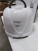 Red 1875 Ceramic Tourmaline Hood Dryer 28 highx15