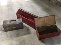 Craftsman Tool Box, Large Tool Caddy, and Box