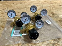 New lot of 3 oxygen/acetylene torch tank gauges