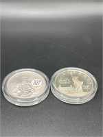 2 - 90% Silver Pieces