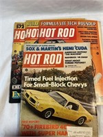 Vintage 1970 Hot Rod Magazine Lot