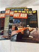 Vintage 1965b Hot Rod Magazine Lot