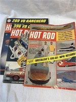 Vintage 1966 Hot Rod Magazine Lot