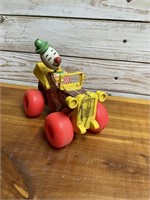 VINTAGE FISHER PRICE JALOPY PULL BEHIND TOY