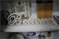 BELIEVE SIGN