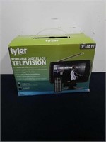 Tyler 7-in LCD TV portable digital LCD television
