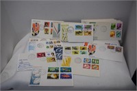 (30) Foreign First Day Cover Stamps/Envelopes