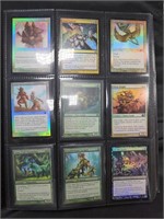 Album of 360 FOIL Magic the Gathering MTG cards