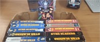 Lot of Star Blazers and Batman & Robin VHS tapes
