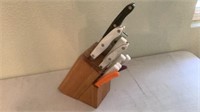 Knife Block w/ Knives