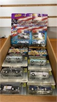 Lot of Johnny Lightning Police and Police