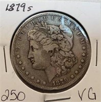 1879S Morgan Dollar VG