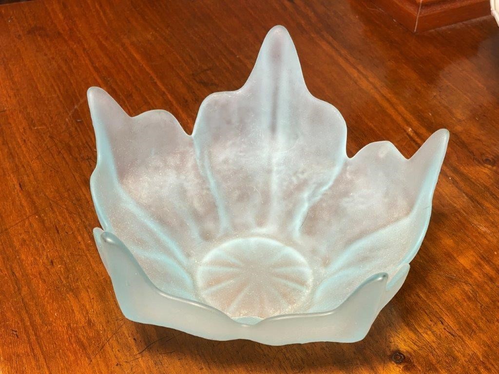 MCM Viking Glass Frosted Lotus