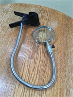 Magnifying  Glass with Clamp