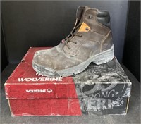 (ZZ) Wolverine Merlin- Safety Toe Boot, Brown,