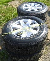 (4) 255/70 R18 ON JEEP RIMS