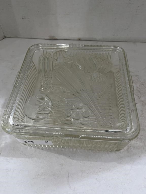 Federal Glass Refrigerator Dish