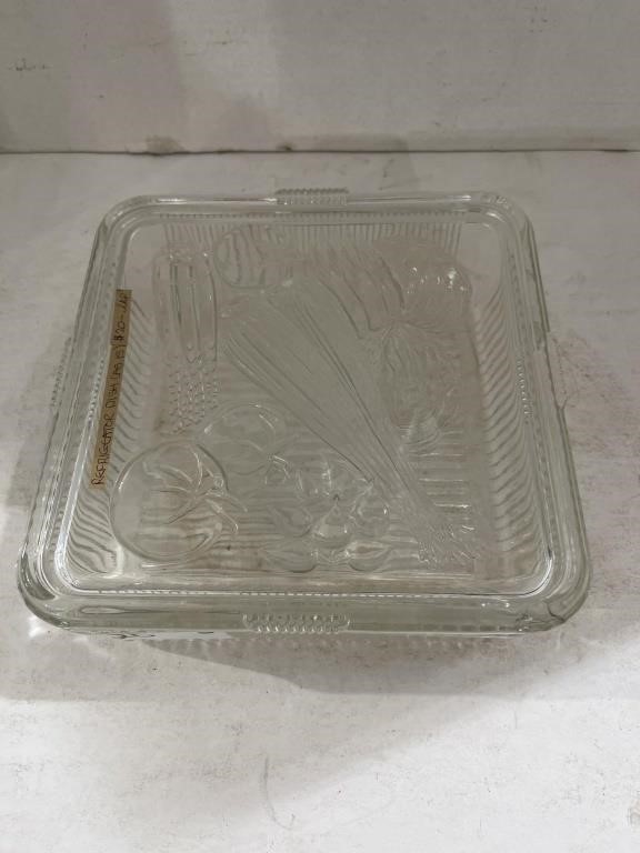 Federal Glass Refrigerator Dish