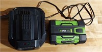 Ego 56v battery and charger