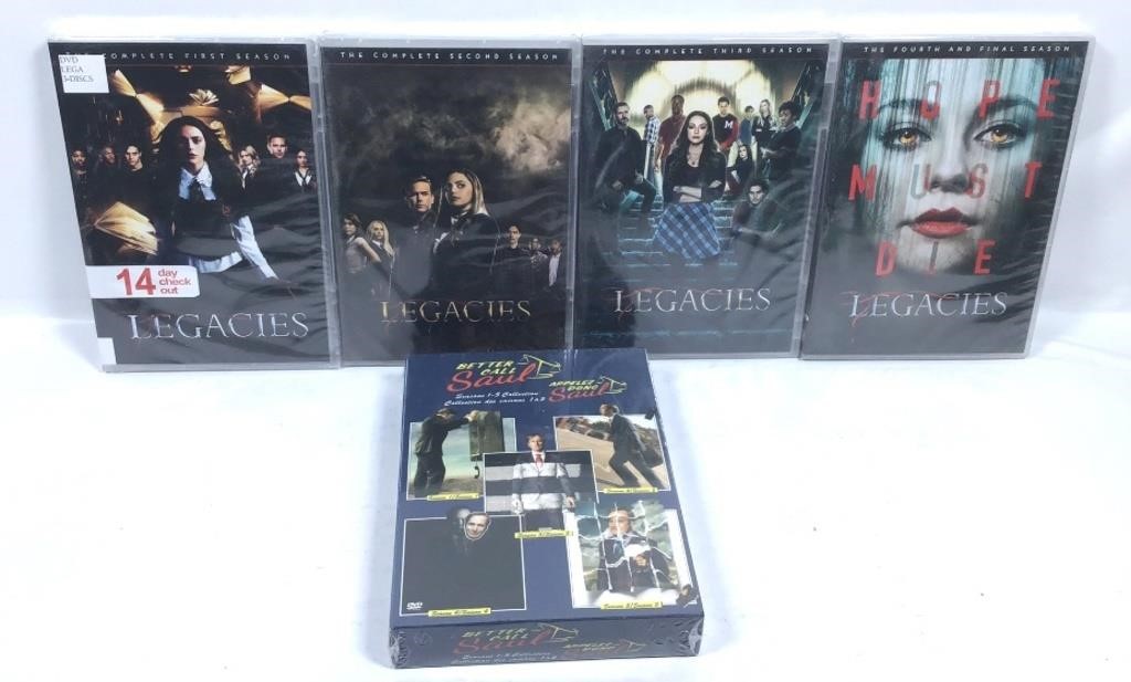 New Legacies Seasons 1,2,3, and 4 & Better Call