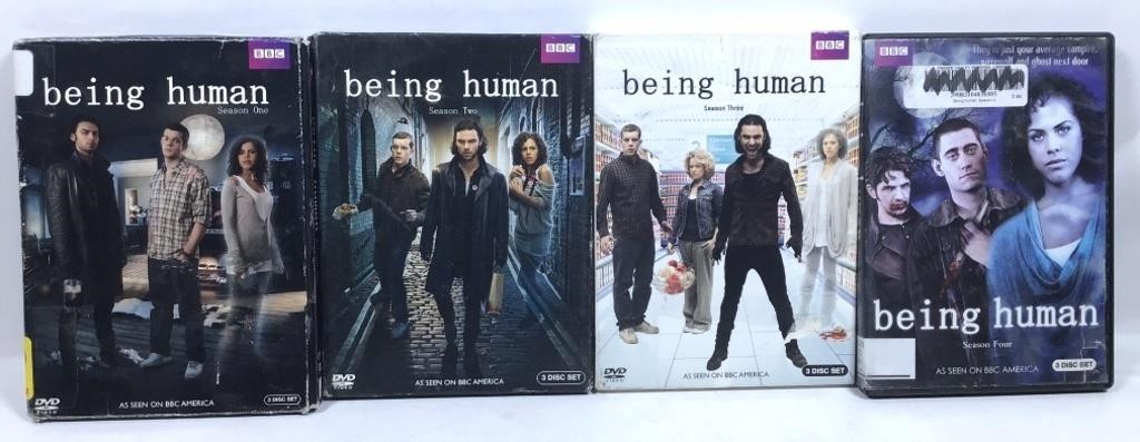 New Open Box Being Human Seasons 1,2,3, and 4