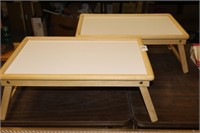 TWO TV  BED TRAYS