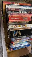 BX W/ DVD MOVIES, PS3 GAMES & MISC