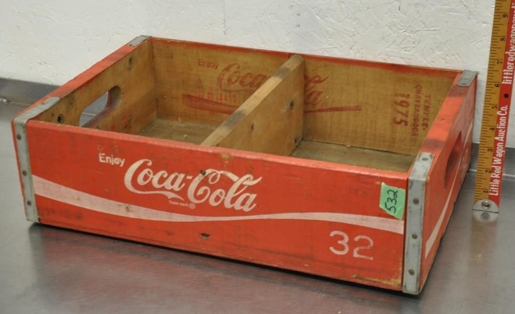 Vintage Coke crate
