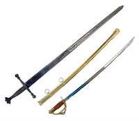 Commemorative Spanish Sword & CSA Replica Sword