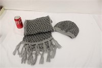 Catherines Brand Crocheted Hat & Scarf