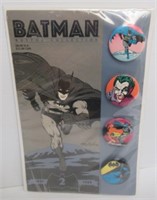 1989 Batman Button Collection. New Factory