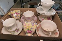 Flat of Cups & Saucers