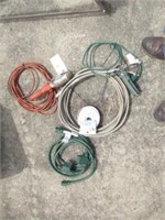 Droplight, misc ext. cords, other wire