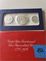 bicentennial silver set